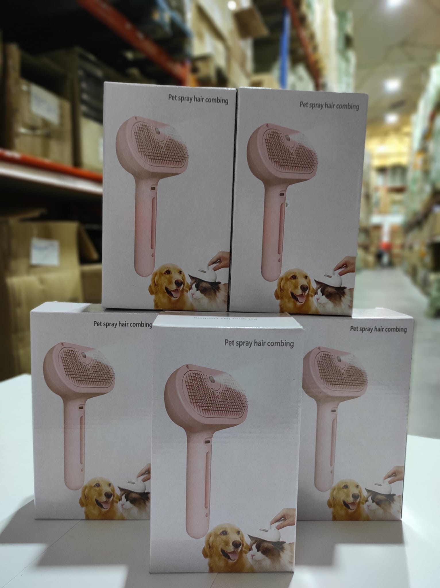 Cepillo de vapor para mascotas rosa - additional image 16